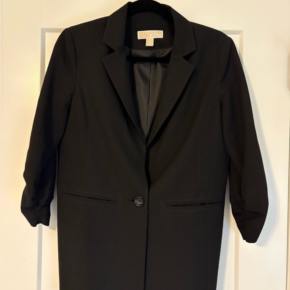 Michael Kors Black Blazer with 3/4 Sleeves